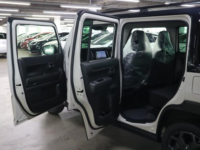 ハスラー タフワイルドターボ 届け出済み未使用車 全方位モニター付メーカー9インチナビ シートヒーター デュアルカメラブレーキサポート 追従クルコン パーキングセンサー BTオーディオ フルセグTV USB パドルシフト ルーフレール LEDライト(15枚目)