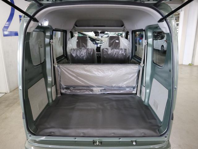 エブリイ PC 届出済未使用車 デュアルカメラブレーキサポート 誤発進抑制機能 車線逸脱警報 リヤパーキングセンサー シートヒーター 両側スライドドア オーバーヘッドシェルフ USB端子 電動格納ドアミラー パワーウインドウ LEDヘッドランプ ハイビームアシスト(19枚目)