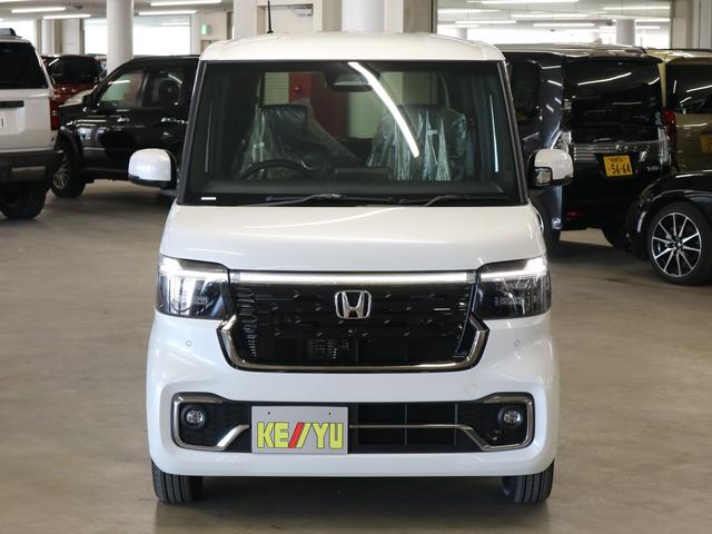 N-BOXカスタム ターボコーディネートスタイル ホンダセンシング 届出済未使用車 純正8インチナビ 両側電動スライドドア シートヒーター フルプライムスムースシート バックカメラ BTオーディオ フルセグTV パドルシフト LEDライト フォグランプ 純正15AW(6枚目)