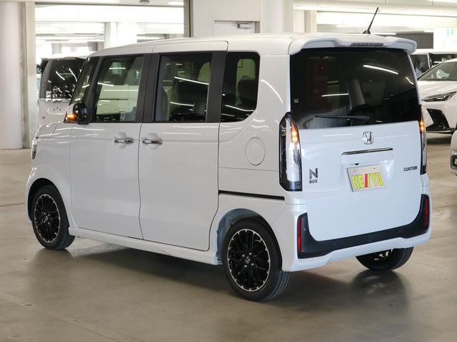 N-BOXカスタム ターボコーディネートスタイル ホンダセンシング 届出済未使用車 純正8インチナビ 両側電動スライドドア シートヒーター フルプライムスムースシート バックカメラ BTオーディオ フルセグTV パドルシフト LEDライト フォグランプ 純正15AW(8枚目)