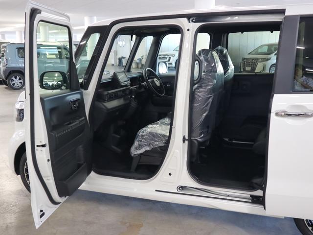 N-BOXカスタム ターボコーディネートスタイル ホンダセンシング 届出済未使用車 純正8インチナビ 両側電動スライドドア シートヒーター フルプライムスムースシート バックカメラ BTオーディオ フルセグTV パドルシフト LEDライト フォグランプ 純正15AW(15枚目)