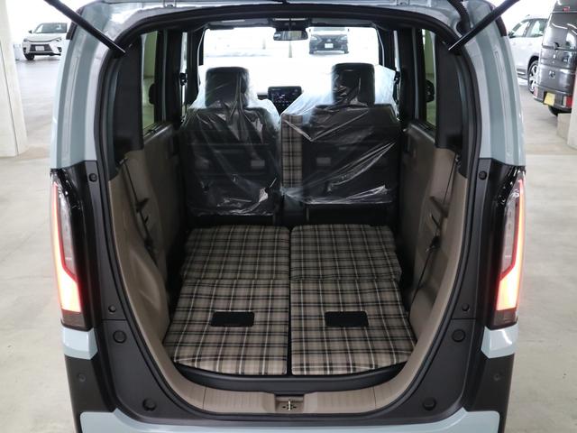 Ｎ－ＢＯＸジョイ ターボ　届け出済み未使用車　ホンダセンシング　誤発進抑制機能　純正８インチナビ　専用チェック柄撥水シート　シートヒーター　両側電動スライド　バックカメラ　ＢＴオーディオ　フルセグＴＶ　ＵＳＢ端子　パドルシフト　パーキングセンサー　ＬＥＤライト　オートリトラミラー（22枚目）