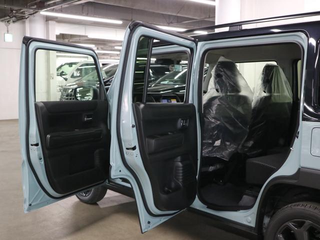 ハスラー タフワイルドターボ　届け出済み未使用車　全方位モニター付メーカー９インチナビ　シートヒーター　デュアルカメラブレーキサポート　追従クルコン　パーキングセンサー　ＢＴオーディオ　フルセグＴＶ　ＵＳＢ　パドルシフト　ルーフレール　ＬＥＤライト（15枚目）