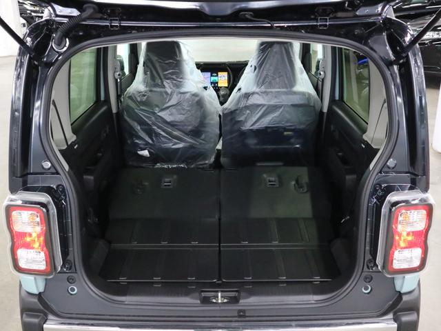 ハスラー タフワイルドターボ　届け出済み未使用車　全方位モニター付メーカー９インチナビ　シートヒーター　デュアルカメラブレーキサポート　追従クルコン　パーキングセンサー　ＢＴオーディオ　フルセグＴＶ　ＵＳＢ　パドルシフト　ルーフレール　ＬＥＤライト（22枚目）