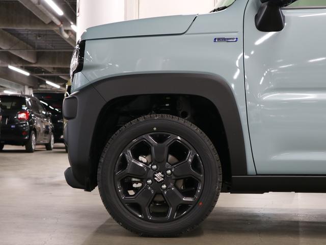 ハスラー タフワイルドターボ　届け出済み未使用車　全方位モニター付メーカー９インチナビ　シートヒーター　デュアルカメラブレーキサポート　追従クルコン　パーキングセンサー　ＢＴオーディオ　フルセグＴＶ　ＵＳＢ　パドルシフト　ルーフレール　ＬＥＤライト（48枚目）