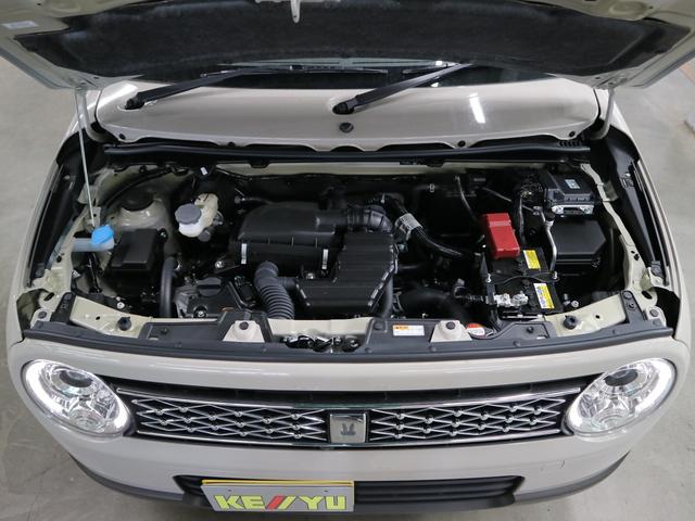 アルトラパン Ｘ　届出済未使用車　全方位モニター用カメラパッケージ　新品ナビ取付　シートヒーター　デュアルカメラブレーキサポート　誤発進抑制　車線逸脱警報　パーキングセンサー　ＢＴオーディオ　フルセグＴＶ　ＵＳＢ　ナノイーＸ　スマートキー　ＬＥＤライト　純正１４ＡＷ（38枚目）