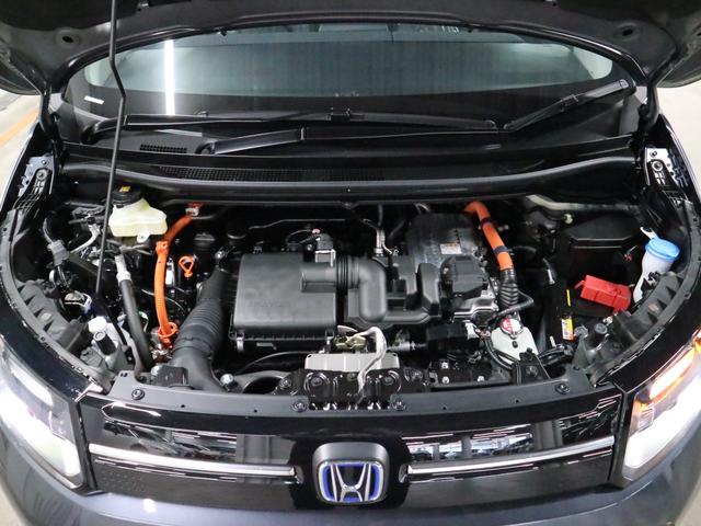 フリード e:HEVエアー EX 登録済み未使用車 マルチビューカメラ 純正11.4インチナビ ETC2.0 BSI・後退出庫サポート アダプティブドライビングビーム 両側電動スライドドア シートヒーター レザー調コンビシート リアクーラー パーキングセンサー 専用アルミ(61枚目)