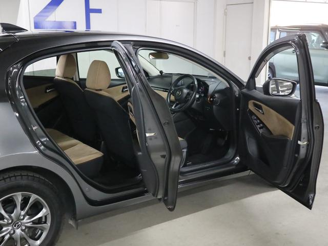 デミオ １３Ｓテーラードブラウン　ＨＵＤ　ＢＳＭ　ケンウッドツイーター　衝突軽減ブレーキ　車線逸脱警報　レーダークルーズ　パドルシフト　ＥＴＣ　シートヒーター　純正ナビ　バックカメラ　ＢＴオーディオ　フルセグＴＶ　アダプティブＬＥＤ（12枚目）