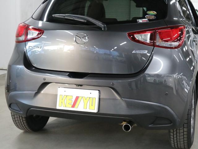 デミオ １３Ｓテーラードブラウン　ＨＵＤ　ＢＳＭ　ケンウッドツイーター　衝突軽減ブレーキ　車線逸脱警報　レーダークルーズ　パドルシフト　ＥＴＣ　シートヒーター　純正ナビ　バックカメラ　ＢＴオーディオ　フルセグＴＶ　アダプティブＬＥＤ（45枚目）