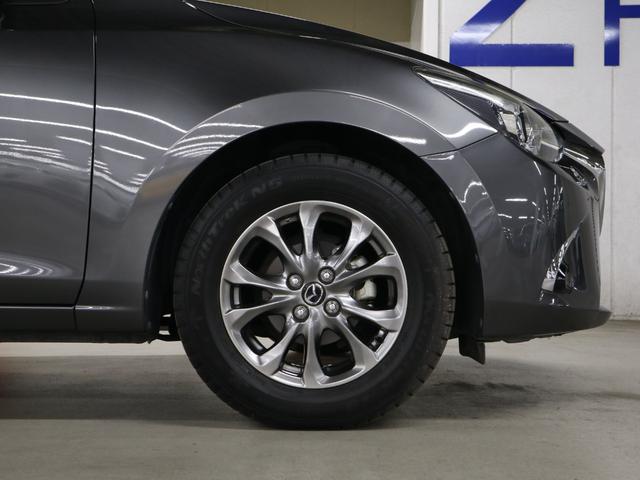 デミオ １３Ｓテーラードブラウン　ＨＵＤ　ＢＳＭ　ケンウッドツイーター　衝突軽減ブレーキ　車線逸脱警報　レーダークルーズ　パドルシフト　ＥＴＣ　シートヒーター　純正ナビ　バックカメラ　ＢＴオーディオ　フルセグＴＶ　アダプティブＬＥＤ（47枚目）