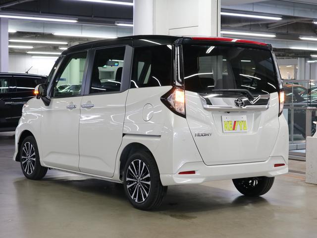 ルーミー カスタムG-T ターボ 登録済未使用車 コンフォートPKG パノラミックビューモニター 純正9インチディスプレイオーディオ シートヒーター&後席テーブル スマートアシスト 両側パワースライド BTオーディオ フルセグTV コーナーセンサー ADB・LEDライト(8枚目)