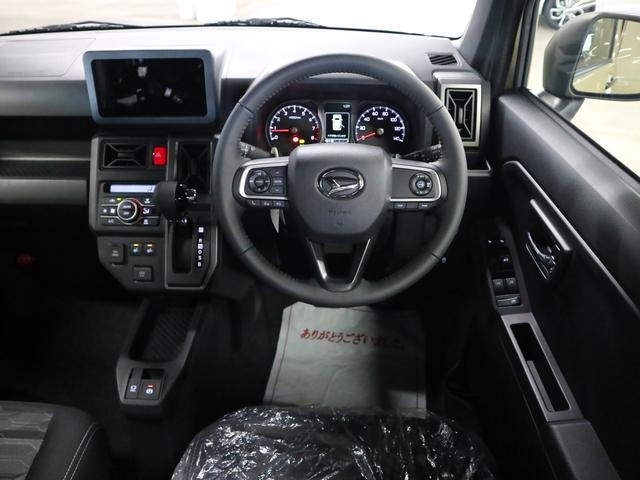 タフト Ｇターボ　ダーククロムベンチャー　届け出済み未使用車　新品ナビ取付　パノラマモニター　スカイフィールトップ　シートヒーター　スマートアシスト　前後誤発進抑制　全車速追従クルコン　レーンキープ　コーナーセンサー　ＵＳＢ端子　アダプティブＬＥＤ　ルーフレール（11枚目）