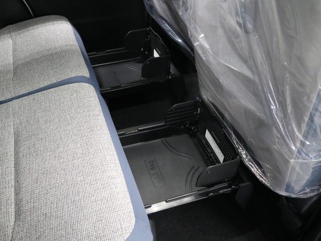 ムーヴキャンバス ストライプスＧターボ　届け出済み未使用車　パノラマモニター　新品ナビ　スマートアシスト　誤発進抑制　アダプティブクルーズ　車線逸脱警報　コーナーセンサー　両側電動スライド　シートヒーター　ホッとカップホルダー　後席置きラクＢＯＸ　ブレーキホールド　ＬＥＤライト（15枚目）