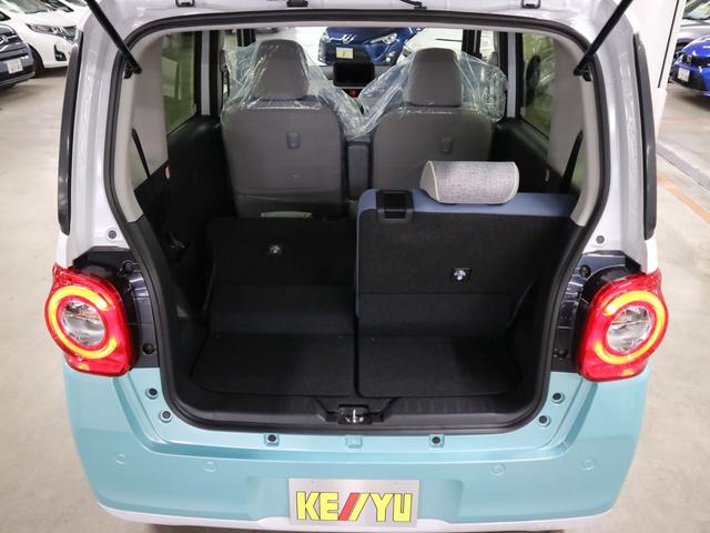 ムーヴキャンバス ストライプスGターボ 届け出済み未使用車 パノラマモニター 新品ナビ スマートアシスト 誤発進抑制 アダプティブクルーズ 車線逸脱警報 コーナーセンサー 両側電動スライド シートヒーター ホッとカップホルダー 後席置きラクBOX ブレーキホールド LEDライト(21枚目)