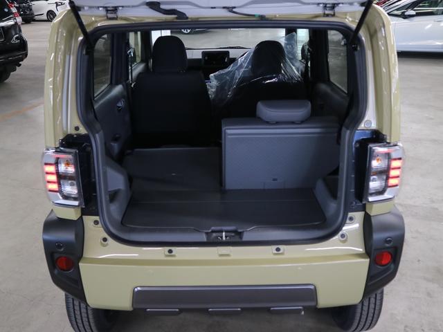 タフト Ｇターボ　ダーククロムベンチャー　届け出済み未使用車　新品ナビ取付　パノラマモニター　スカイフィールトップ　シートヒーター　スマートアシスト　前後誤発進抑制　全車速追従クルコン　レーンキープ　コーナーセンサー　ＵＳＢ端子　アダプティブＬＥＤ　ルーフレール（19枚目）