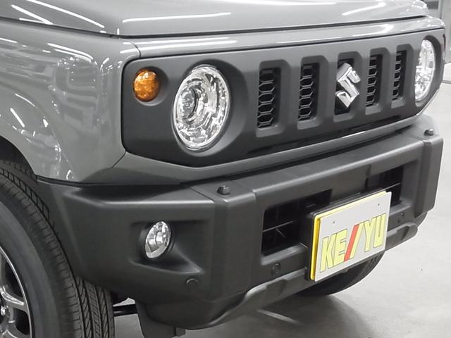 ジムニー XC 4WD ターボ 5MT 届け出済み未使用車 改良モデル デュアルセンサーブレーキサポートII アダプティブクルーズコントロール 車線逸脱抑制 パーキングセンサー シートヒーター LEDヘッドライト ハイビームアシスト 純正16AW スマートキー スペアキー(33枚目)