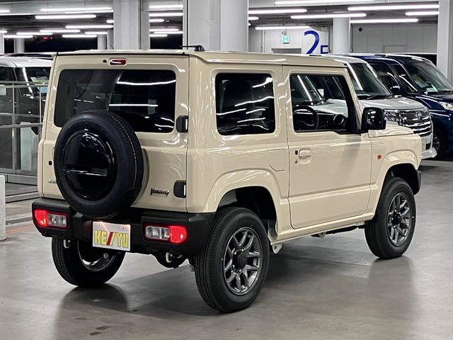ジムニー ＸＣ　４ＷＤ　ターボ　届け出済み未使用車　改良モデル　デュアルセンサーブレーキサポートＩＩ　全車速追従クルーズコントロール　前後誤発進抑制機能　車線逸脱抑制　パーキングセンサー　シートヒーター　ＬＥＤライト　ハイビームアシスト　純正１６ＡＷ　スマートキー（3枚目）