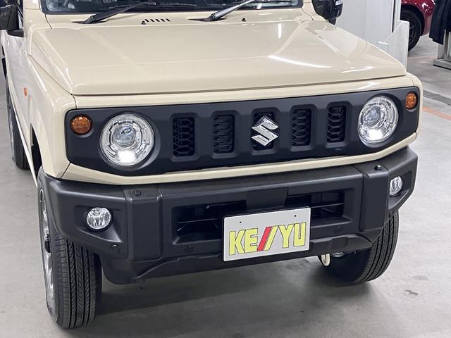 ジムニー ＸＣ　４ＷＤ　ターボ　届け出済み未使用車　改良モデル　デュアルセンサーブレーキサポートＩＩ　全車速追従クルーズコントロール　前後誤発進抑制機能　車線逸脱抑制　パーキングセンサー　シートヒーター　ＬＥＤライト　ハイビームアシスト　純正１６ＡＷ　スマートキー（38枚目）