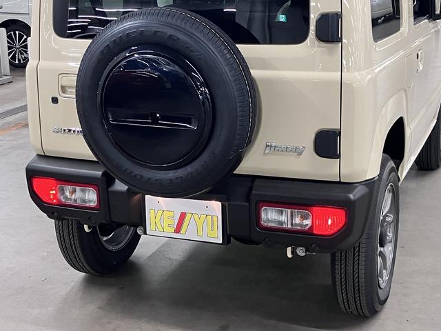 ジムニー ＸＣ　４ＷＤ　ターボ　届け出済み未使用車　改良モデル　デュアルセンサーブレーキサポートＩＩ　全車速追従クルーズコントロール　前後誤発進抑制機能　車線逸脱抑制　パーキングセンサー　シートヒーター　ＬＥＤライト　ハイビームアシスト　純正１６ＡＷ　スマートキー（39枚目）