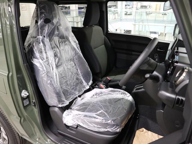 ジムニー ＸＣ　４ＷＤ　ターボ　届け出済み未使用車　改良モデル　デュアルセンサーブレーキサポートＩＩ　全車速追従クルーズコントロール　前後誤発進抑制機能　車線逸脱抑制　パーキングセンサー　シートヒーター　ＬＥＤライト　ハイビームアシスト　純正１６ＡＷ　スマートキー（13枚目）