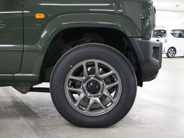 ジムニー ＸＣ　４ＷＤ　ターボ　届け出済み未使用車　改良モデル　デュアルセンサーブレーキサポートＩＩ　全車速追従クルーズコントロール　前後誤発進抑制機能　車線逸脱抑制　パーキングセンサー　シートヒーター　ＬＥＤライト　ハイビームアシスト　純正１６ＡＷ　スマートキー（45枚目）
