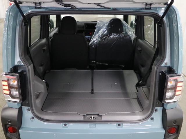 タフト Gターボ ダーククロムベンチャー 届け出済み未使用車 新品ナビ取付 パノラマモニター スカイフィールトップ シートヒーター スマートアシスト 前後誤発進抑制 全車速追従クルコン レーンキープ コーナーセンサー USB端子 アダプティブLED ルーフレール(20枚目)