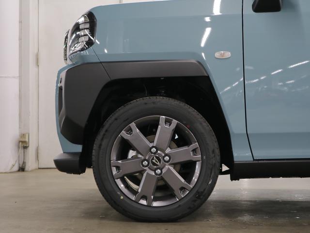 タフト Gターボ ダーククロムベンチャー 届け出済み未使用車 新品ナビ取付 パノラマモニター スカイフィールトップ シートヒーター スマートアシスト 前後誤発進抑制 全車速追従クルコン レーンキープ コーナーセンサー USB端子 アダプティブLED ルーフレール(42枚目)