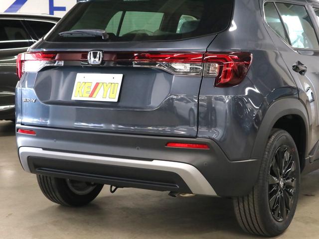 ＷＲ－Ｖ Ｚ　ブラックスタイル　登録済み未使用車　ホンダセンシング　前後誤発進抑制機能　アダプティブクルーズ　車線逸脱警報　パーキングセンサー　レザー調コンビシート　パドルシフト　ＵＳＢ　ＬＥＤヘッドライト　専用１７ＡＷ　スマートキー　パーセルカバー（40枚目）