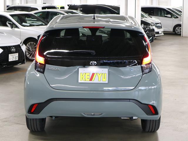 アクア Z 登録済未使用車 トヨタチームメイト パノラミックビュー BSM・PKSB HUD 純正10.5インチDA+ シート・ステアヒーター セーフティセンス ETC2.0 AC1500W電源 LEDランプ オプション16AW(7枚目)