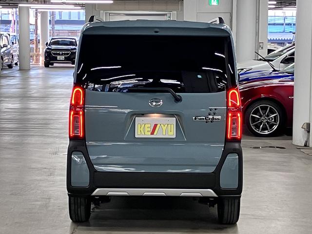 タント ファンクロスターボ スマートクルーズパック 9インチスマホ連携ディスプレイオーディオ/スマートパノラマパーキングパック付 両側パワースライド シートヒーター ETC フルセグTV BTオーディオ HDMI・USB端子 後席テーブル LEDライト(7枚目)