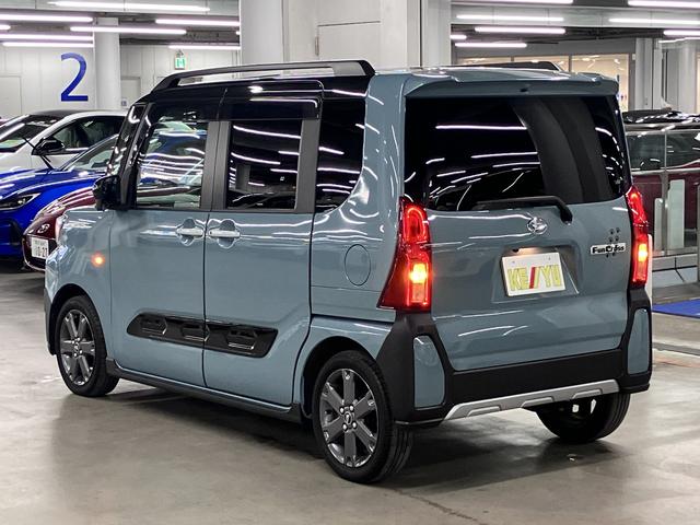 タント ファンクロスターボ スマートクルーズパック 9インチスマホ連携ディスプレイオーディオ/スマートパノラマパーキングパック付 両側パワースライド シートヒーター ETC フルセグTV BTオーディオ HDMI・USB端子 後席テーブル LEDライト(8枚目)