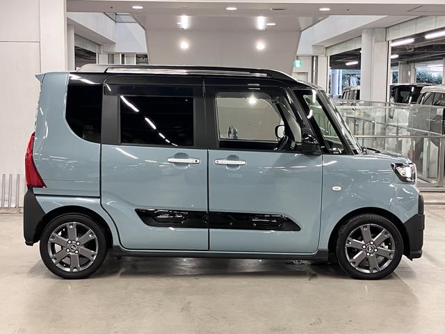 タント ファンクロスターボ スマートクルーズパック 9インチスマホ連携ディスプレイオーディオ/スマートパノラマパーキングパック付 両側パワースライド シートヒーター ETC フルセグTV BTオーディオ HDMI・USB端子 後席テーブル LEDライト(9枚目)