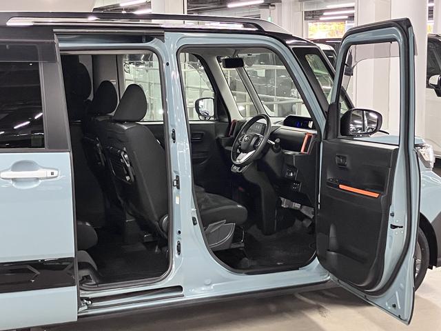 タント ファンクロスターボ スマートクルーズパック 9インチスマホ連携ディスプレイオーディオ/スマートパノラマパーキングパック付 両側パワースライド シートヒーター ETC フルセグTV BTオーディオ HDMI・USB端子 後席テーブル LEDライト(12枚目)