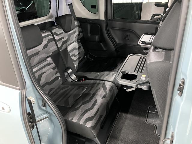 タント ファンクロスターボ スマートクルーズパック 9インチスマホ連携ディスプレイオーディオ/スマートパノラマパーキングパック付 両側パワースライド シートヒーター ETC フルセグTV BTオーディオ HDMI・USB端子 後席テーブル LEDライト(14枚目)