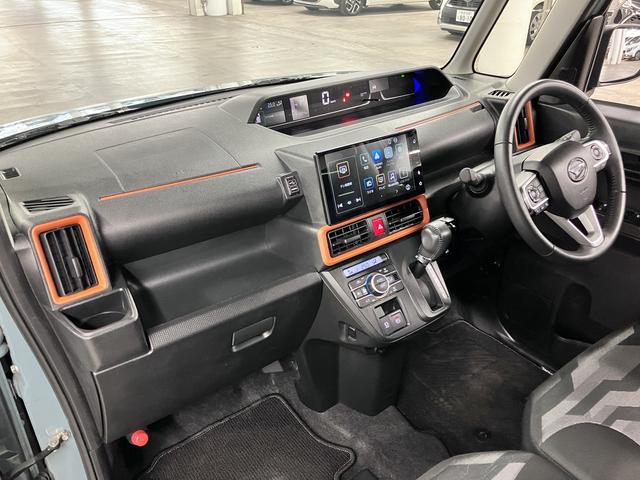 タント ファンクロスターボ スマートクルーズパック 9インチスマホ連携ディスプレイオーディオ/スマートパノラマパーキングパック付 両側パワースライド シートヒーター ETC フルセグTV BTオーディオ HDMI・USB端子 後席テーブル LEDライト(23枚目)