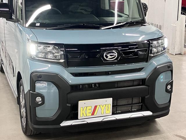 タント ファンクロスターボ スマートクルーズパック 9インチスマホ連携ディスプレイオーディオ/スマートパノラマパーキングパック付 両側パワースライド シートヒーター ETC フルセグTV BTオーディオ HDMI・USB端子 後席テーブル LEDライト(52枚目)