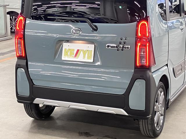 タント ファンクロスターボ スマートクルーズパック 9インチスマホ連携ディスプレイオーディオ/スマートパノラマパーキングパック付 両側パワースライド シートヒーター ETC フルセグTV BTオーディオ HDMI・USB端子 後席テーブル LEDライト(53枚目)