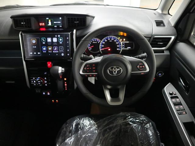 ルーミー カスタムG-T ターボ 登録済未使用車 コンフォートPKG パノラミックビュー 9インチディスプレイオーディオ シートヒーター&後席テーブル&ナノイーX 両側電動スライド BTオーディオ フルセグ 誤発進抑制 車線逸脱警報 コーナーセンサー アダプティブLED(11枚目)