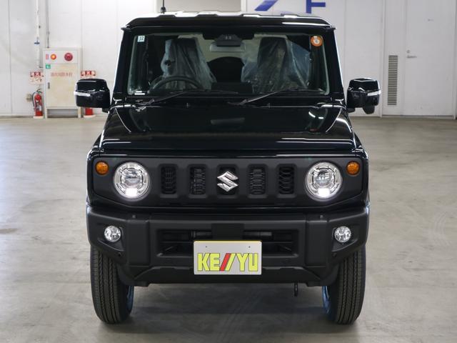 ジムニー ＸＣ　４ＷＤターボ　デュアルセンサーブレーキサポートＩＩ　前後誤発進抑制機能　車線逸脱警報　全車速追従アダプティブクルーズ　ハイビームアシスト　シートヒーター　スマートキー　パーキングセンサー　ウォッシャー付ＬＥＤランプ（6枚目）