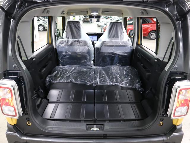 ハスラー ハイブリッドＸターボ　届け出済み未使用車　全方位モニター付メーカー９インチナビ　シートヒーター　デュアルカメラブレーキサポート　追従クルコン　パーキングセンサー　ＢＴオーディオ　フルセグＴＶ　ＵＳＢ　パドルシフト　ＬＥＤライト　純正１５ＡＷ（21枚目）