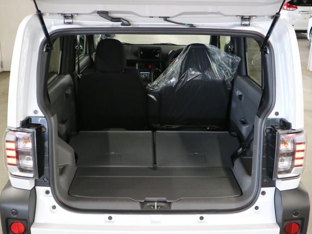 タフト Gターボ ダーククロムベンチャー 届け出済み未使用車 新品ナビ取付 パノラマモニター スカイフィールトップ シートヒーター スマートアシスト 前後誤発進抑制 全車速追従クルコン レーンキープ コーナーセンサー USB端子 アダプティブLED ルーフレール(20枚目)