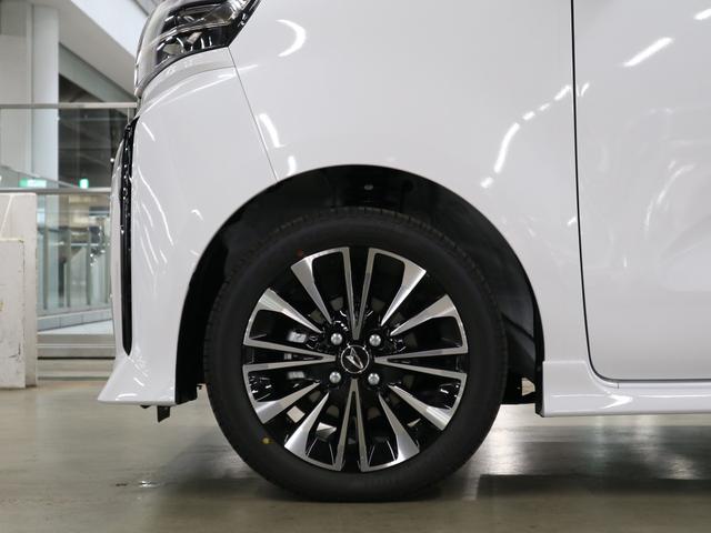 タント カスタムＲＳリミテッド　届出済未使用車　スマートアシスト　パノラマモニター　新品ナビ付　ＥＴＣ　シートヒーター　両側電動スライド　誤発進抑制機能　全車速追従クルコン　車線逸脱警報　コーナーセンサー　後席テーブル＆サンシェード　アダプティブＬＥＤ　純正１５ＡＷ（43枚目）