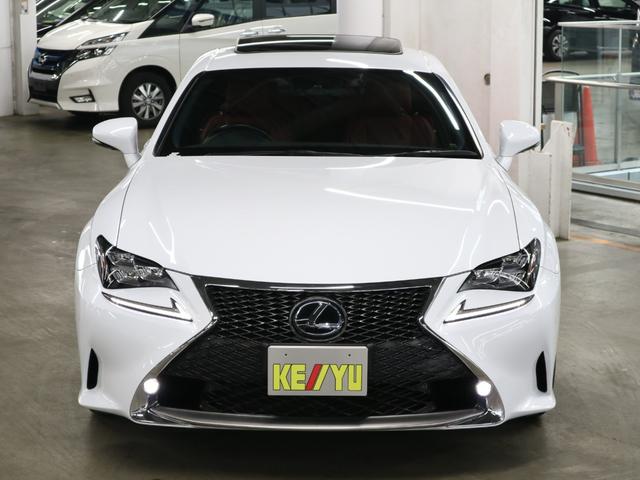 ＲＣ ＲＣ３００　Ｆスポーツ　ターボ　ムーンルーフ　オレンジキャリパー　セーフティシステム＋　ＥＴＣ２．０　純正１０．３型ナビ　本革メモリーシート　ベンチレーション　ステアヒーター　バックカメラ　ブルーレイ　クリアランスソナー　三眼ＬＥＤ（6枚目）