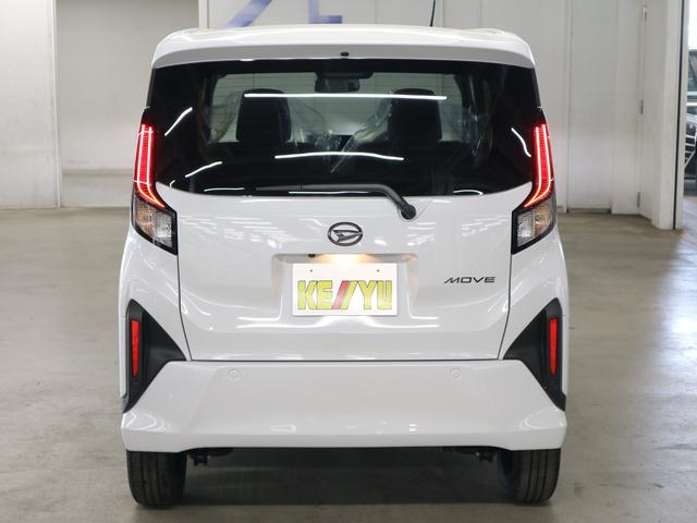 ムーヴ ＲＳ　ダンディスポーツ　届出済未使用車　ターボ　パノラマモニター　スマートアシスト　誤発進抑制機能　全車速追従クルコン　車線逸脱警報　コーナーセンサー　両側パワースライドドア　ＵＳＢ端子　オートブレーキホールド　ＬＥＤライト　純正１５ＡＷ（7枚目）
