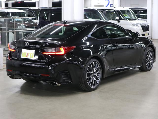 ＲＣ ＲＣ２００ｔ　Ｆスポーツ　本革メモリーシート　シートベンチレーション　ＥＴＣ２．０　純正ナビ　バックカメラ　ブルーレイ　ＢＴオーディオ　フルセグＴＶ　スマートキー　クルーズコントロール　パドルシフト　ＬＥＤランプ　純正１９ＡＷ（3枚目）