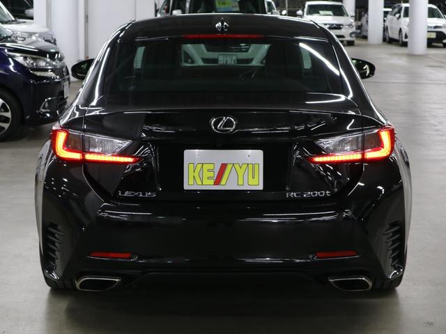 ＲＣ ＲＣ２００ｔ　Ｆスポーツ　本革メモリーシート　シートベンチレーション　ＥＴＣ２．０　純正ナビ　バックカメラ　ブルーレイ　ＢＴオーディオ　フルセグＴＶ　スマートキー　クルーズコントロール　パドルシフト　ＬＥＤランプ　純正１９ＡＷ（7枚目）