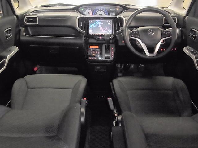 ソリオバンディット ハイブリッドＭＶ　デュアルカメラブレーキサポート　全方位モニター　純正８インチナビ　両側パワースライド　シートヒーター　誤発進抑制機能　アダプティブクルーズ　車線逸脱警報　ＥＴＣ　ＢＴオーディオ　フルセグＴＶ　ＣＤ・ＤＶＤ　パドルシフト　ＬＥＤライト（4枚目）