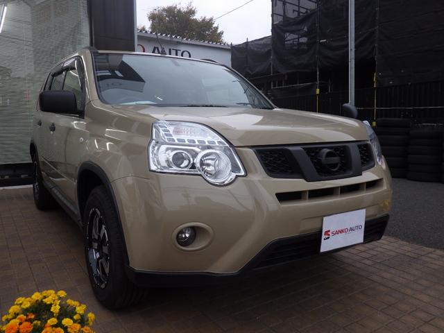 エクストレイル ２０Ｓ　ベージュＮＥＷペイント／キーレス／社外ナビ／社外１６インチアルミホイル（2枚目）