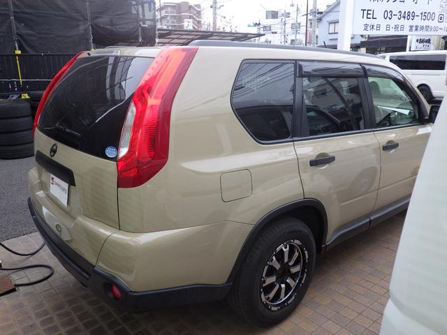 エクストレイル ２０Ｓ　ベージュＮＥＷペイント／キーレス／社外ナビ／社外１６インチアルミホイル（4枚目）