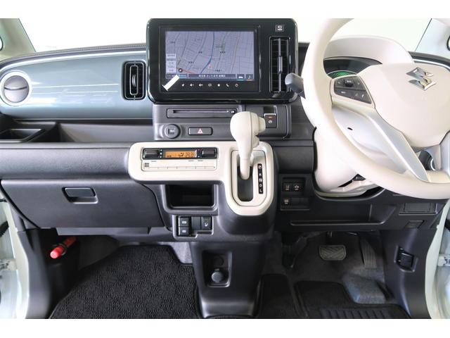 ワゴンＲスマイル ！先行初売！ＨＹＢＲＩＤ　Ｓ　３型　全方位モニターナビ　オートライト　純正ナビ　プッシュスタート　シートヒーター　オートエアコン　スズキセーフティーサポート　衝突被害軽減システム　アイドリングストップ　横滑り防止機能　衝突安全ボディ　盗難防止システム（13枚目）